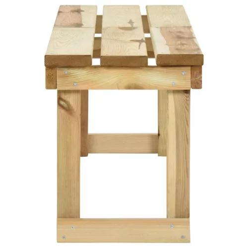  impregnált fenyőfa kerti pad 140 cm