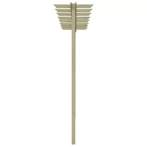  kerti pergola impregnált fenyőfalécekből 360 x 200 x 60 cm