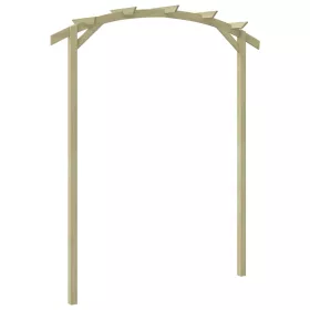    kerti pergola impregnált fenyőfalécekből 180 x 210 x 40 cm