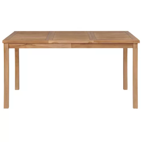  tömör tíkfa kerti asztal 150 x 90 x 77 cm