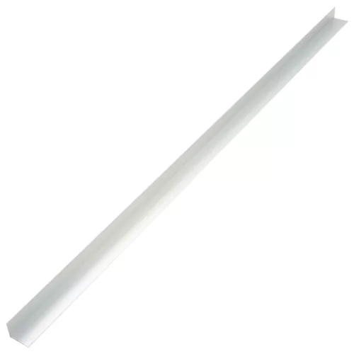  5 db ezüstszínű alumínium teraszburkoló sarokprofil 170 cm