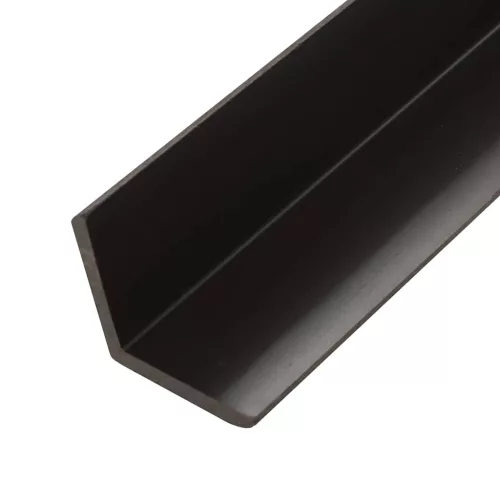  5 db sötétbarna WPC teraszburkoló sarokprofil 170 cm