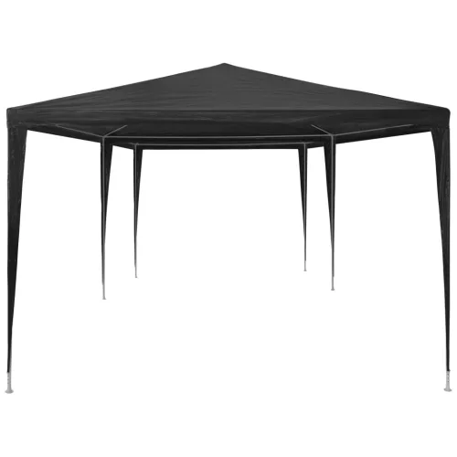  antracitszürke PE rendezvénysátor 3 x 6 m