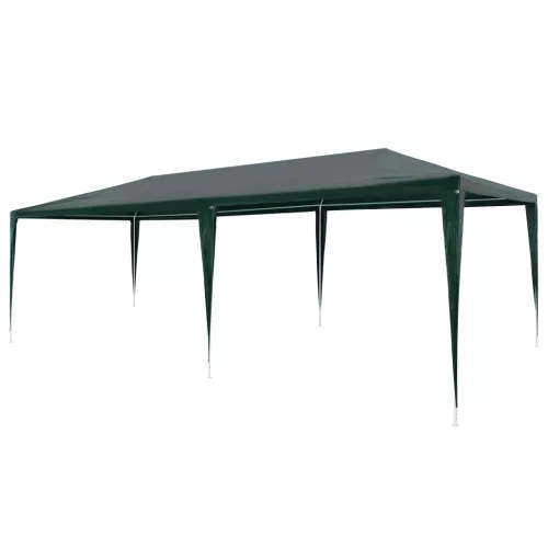  zöld PE rendezvénysátor 3 x 6 m