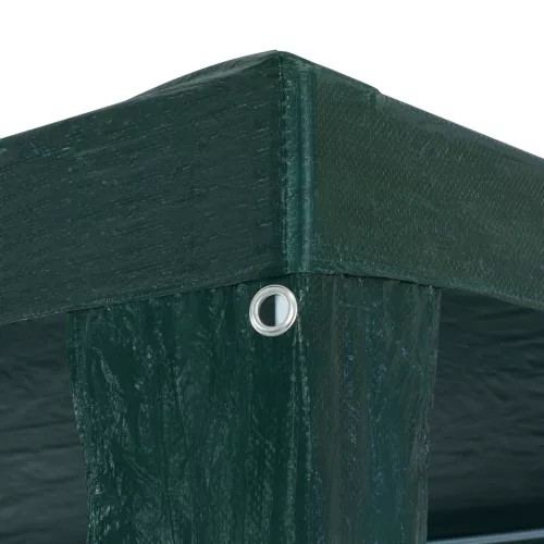  zöld PE rendezvénysátor 3 x 6 m