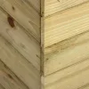  impregnált fenyőfa kerti kutyaház felnyitható tetővel