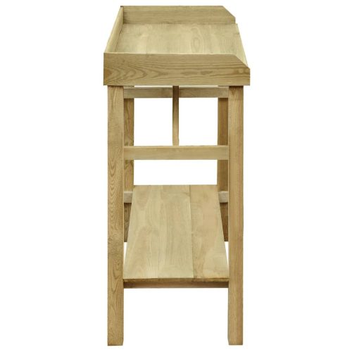  impregnált fenyőfa kerti virágtartó asztal 75 x 40 x 90 cm