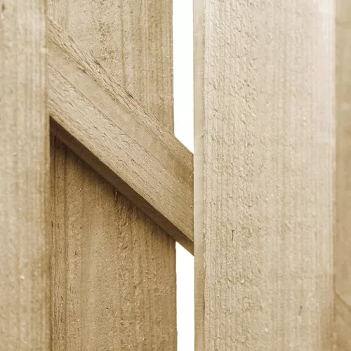  impregnált fenyőfa kertkapu 100 x 100 cm