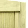  impregnált fenyőfa kertkapu 100 x 100 cm