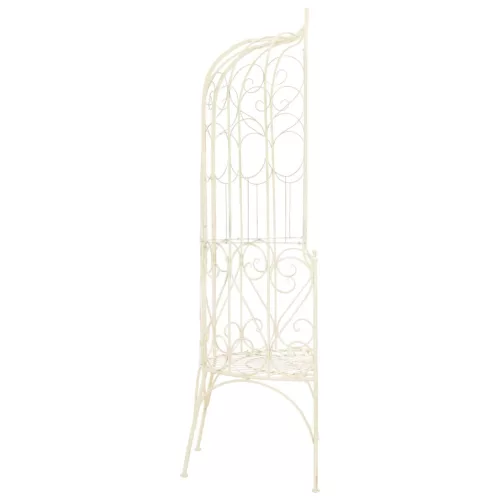  fehér antik vas kerti pad 95 cm