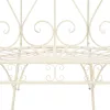  fehér antik vas kerti pad 95 cm