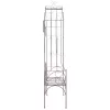  barna antik vas kerti pad 122 cm