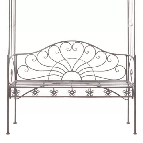  barna antik vas kerti pad 122 cm