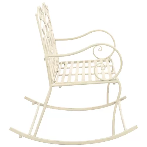 fehér antik vas kerti pad 104 cm
