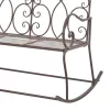  barna antik vas kerti pad 104 cm