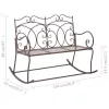  barna antik vas kerti pad 104 cm