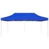 kék összecsukható alumínium rendezvénysátor 6 x 3 m