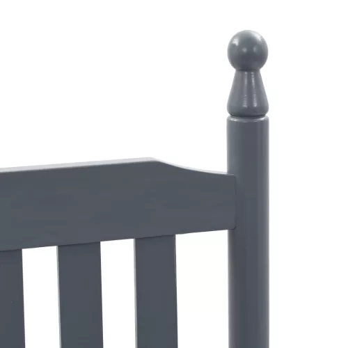  szürke nyárfa hintaszék ívelt ülőfelülettel