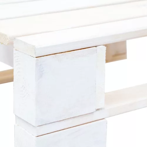  fehér fa kerti raklapzsámoly