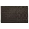  barna polyrattan kerti bárasztal 100 x 60,5 x 110,5 cm