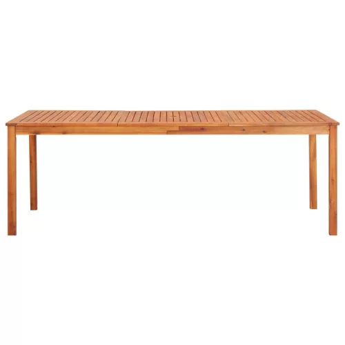  tömör akácfa kerti asztal 215 x 90 x 74 cm