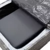  2 részes szürke polyrattan kerti bútorszett párnákkal