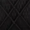  fekete polyrattan napozóágy párnával