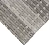  szürke polyrattan teázóasztal 50 x 50 x 47 cm