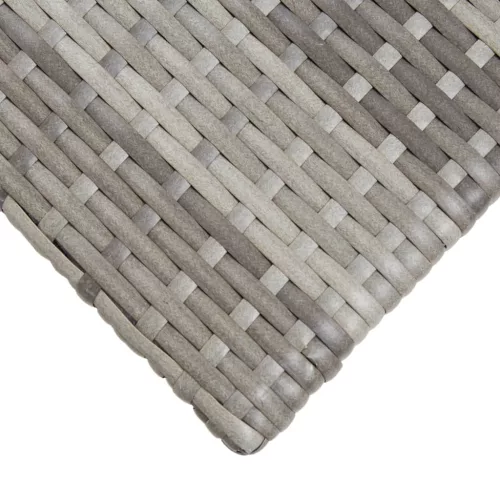  szürke polyrattan teázóasztal 50 x 50 x 47 cm