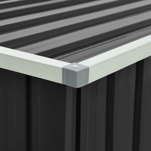  antracitszürke kerti tárolóláda 171 x 99 x 93 cm