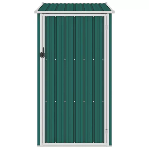  zöld horganyzott acél kerti fészer 87 x 98 x 159 cm 