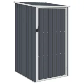    antracitszürke horganyzott acél kerti fészer 87 x 98 x 159 cm 
