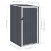  antracitszürke horganyzott acél kerti fészer 87 x 98 x 159 cm 