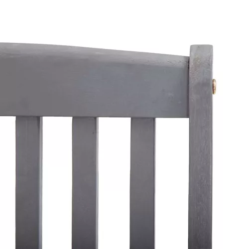  2 db összecsukható tömör akácfa kültéri szék