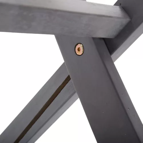  4 db összecsukható tömör akácfa kültéri szék