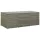  szürke polyrattan kerti tárolóláda 180 x 90 x 70 cm