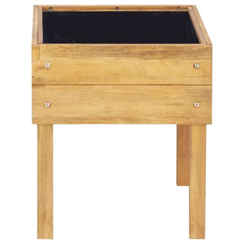  kerti tömör akácfa magas ágyás 50 x 40 x 45 cm