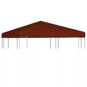  terrakotta pavilon tetőponyva 310 g/m² 3 x 3 m