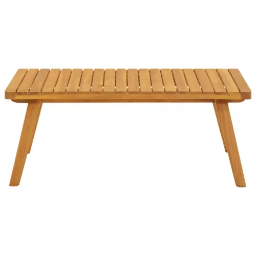  tömör akácfa kerti dohányzóasztal 90 x 55 x 35 cm