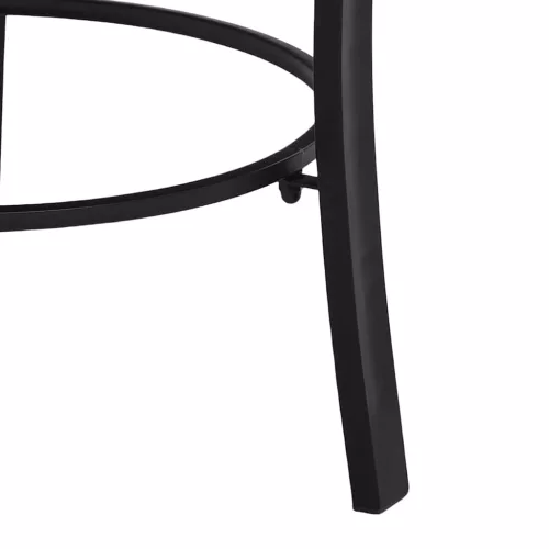  fekete és fehér kerámia mozaik tűztál 68 cm