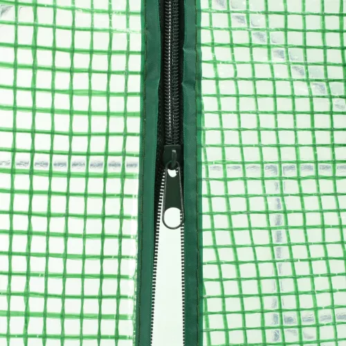  acél melegház 12 polccal 143 x 214 x 196 cm