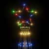 VID kúp alakú karácsonyfa 732 színes LED-del 160 x 500 cm