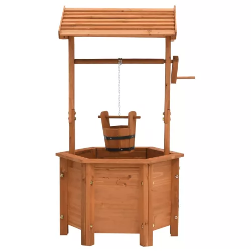  kívánságkutas fenyőfa kerti ültető 40 x 40 x 84 cm