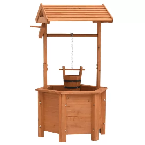  kívánságkutas fenyőfa kerti ültető 40 x 40 x 84 cm