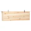  5 kamrás fenyőfa verébház 68 x 15 x 21 cm