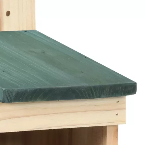  4 db fenyőfa madárház 12 x 16 x 20 cm