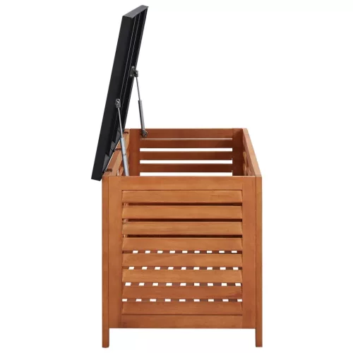  tömör eukaliptuszfa kerti tárolóláda 150 x 50 x 55 cm