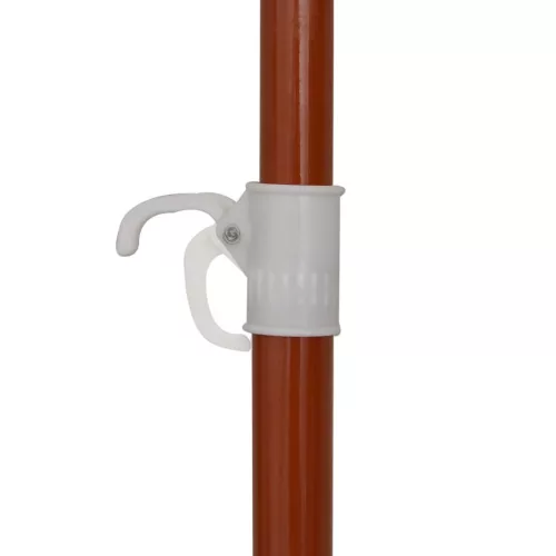  tópszínű napernyő acélrúddal 240 cm
