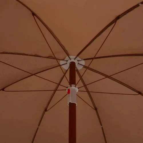  tópszínű napernyő acélrúddal 240 cm