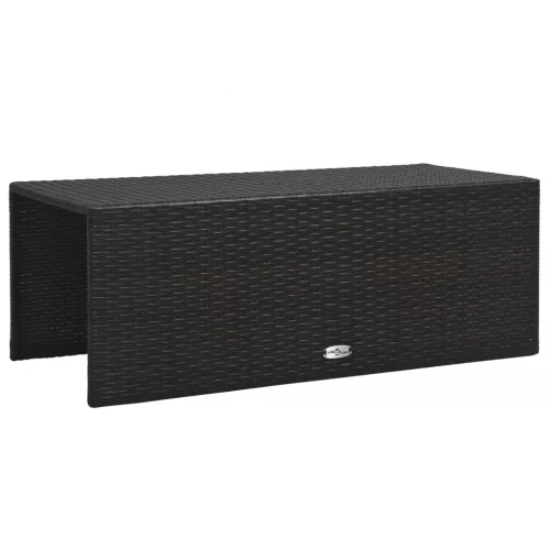  6-részes barna polyrattan kerti társalgószett párnákkal